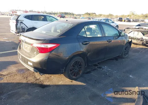 2016 Toyota Corolla S W/Special Edition Pkg from USA, damaged, VIN 2T1BURHE4GC557589